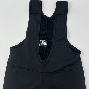 Castelli Fleece Bib‎ Cycling Bike Pants Tights Womens Black Size Large Vintage